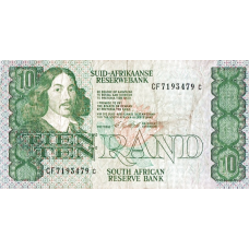 P120e South Africa - 10 Rand Year ND